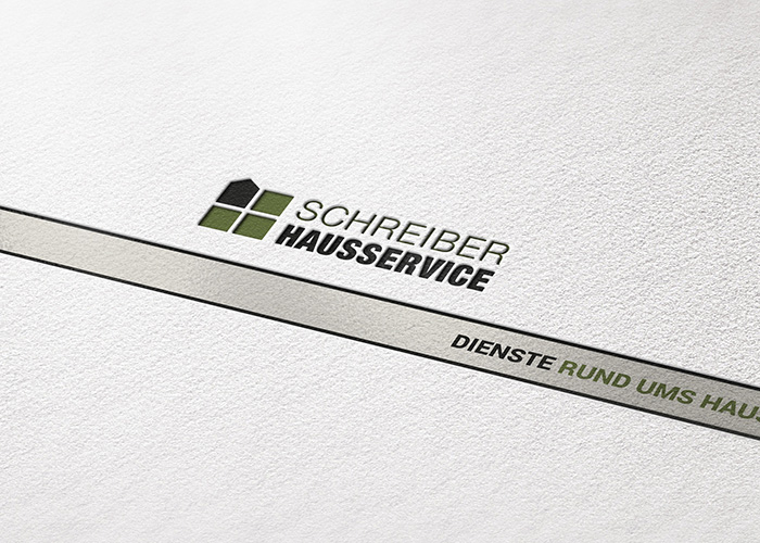 Logodesign Schreiber Hausservice