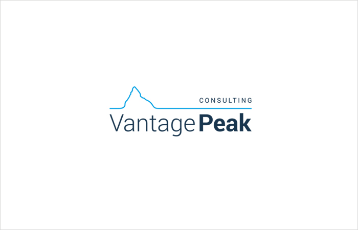 Logodesign Vantage Peak Consultung, Logo erstellen, Hamburg