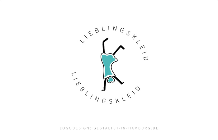 Logodesign Hamburg Lieblingskleid runde Logoversion